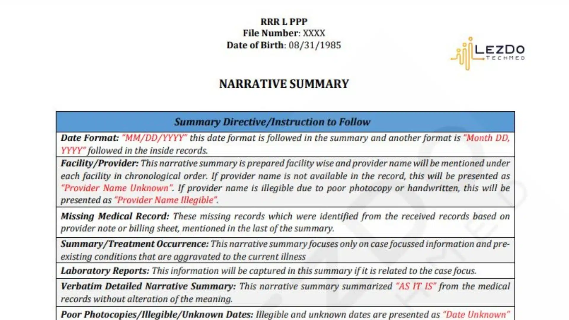 narrative-summary-sample
