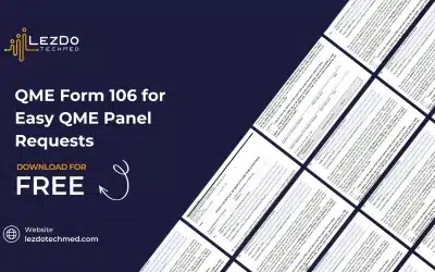 Download Free QME Form 106 for Easy QME Panel Requests