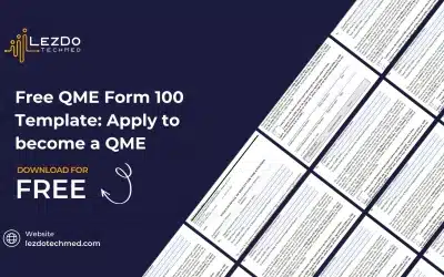 Free QME Form 100 Template – Apply to Become a Qualified Medical Evaluator