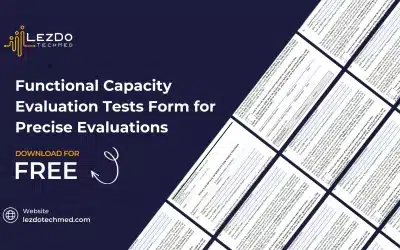 Functional Capacity Evaluation Tests Form for Precise Evaluations